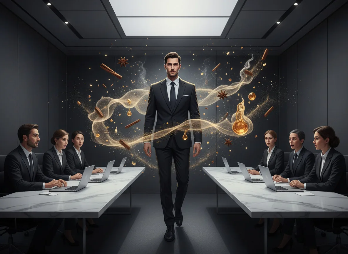 Capa do post Vencendo pelo Olfato: Como o Perfume Certo Pode Intimidar Seus Oponentes