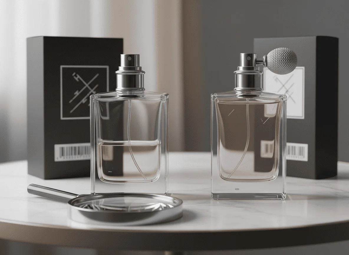 Slide Como Saber se Perfume é Falsificado: O Checklist Definitivo que Vai Proteger Você de Golpes