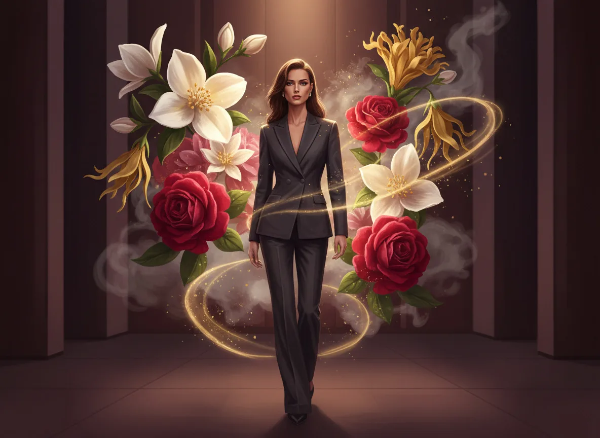 Slide Como Exalar Atitude com Fragrâncias Florais Intensas